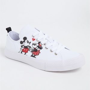 Disney Mickey and Minnie Love Canvas Sneakers
